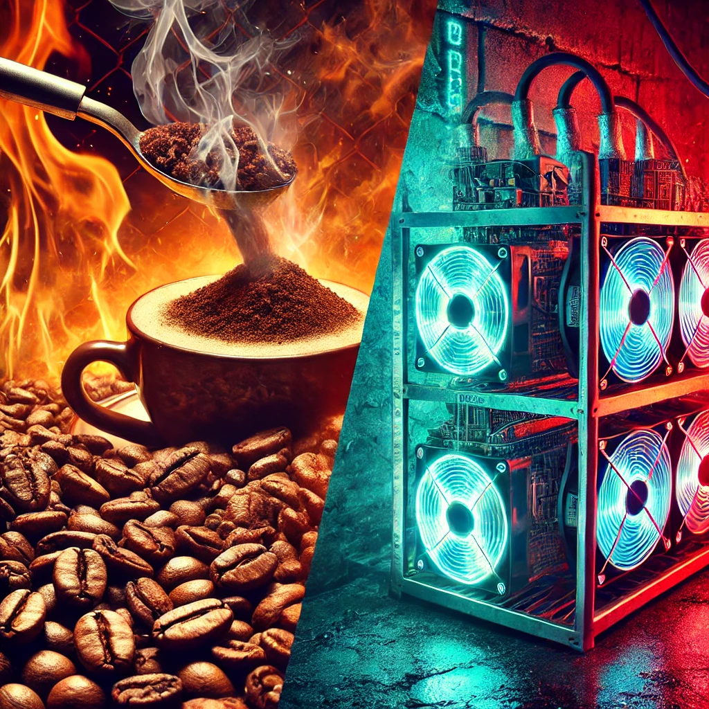What Coffee Roasting and Crypto Mining Have in Common